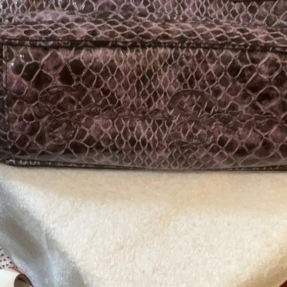 JESSICA SIMPSON PU PURPLE PURSE - Picture 8 of 8